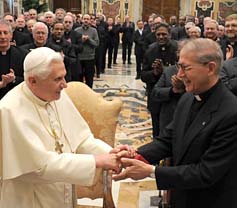 Pope Benedict XVI and Father General