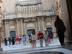 Ignatius stood for Vigil here_ Montserrat