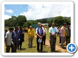 Fr General and the Major Superiors of Asia Pacific visiting the Railaco Mission