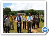 Fr General and the Major Superiors of Asia Pacific visiting the Railaco Mission