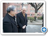 Meeting with Cardinal YEOM  (Photo by  Br. Stephen KIM)