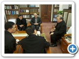 Meeting with Cardinal YEOM ) (Photo by  Br. Stephen KIM)