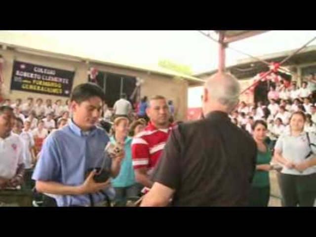 P. Adolfo Nicolás SJ, en Nicaragua.